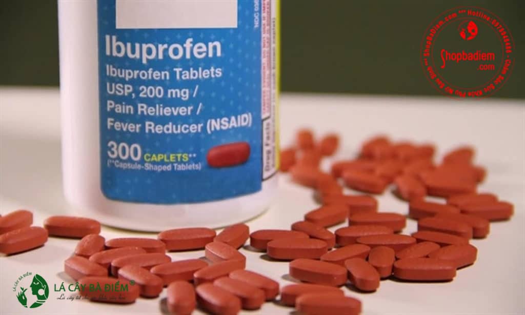 ibuprofen thuong dung de chua tac tia sua
