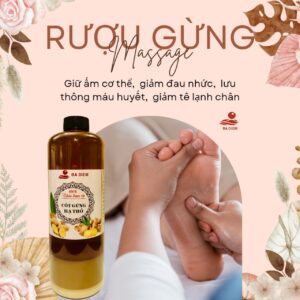 Rượu gừng hạ thổ 100 ngày (1lit)