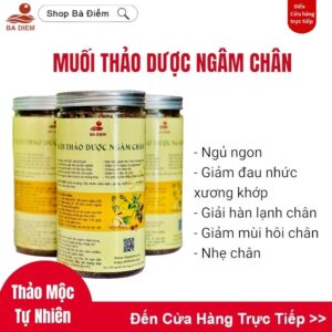 Muối Thảo Dược Ngâm Chân
