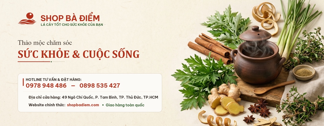 Shop Bà Điểm - Thảo mộc chăm sóc sức khỏe và cuộc sống
